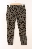 画像4: ヴィヴィアンウエストウッド 中古 / レオパードジャガードサブリパンツ 2 カーキ  O-26-04-26-031-pa-YM-OS (4)