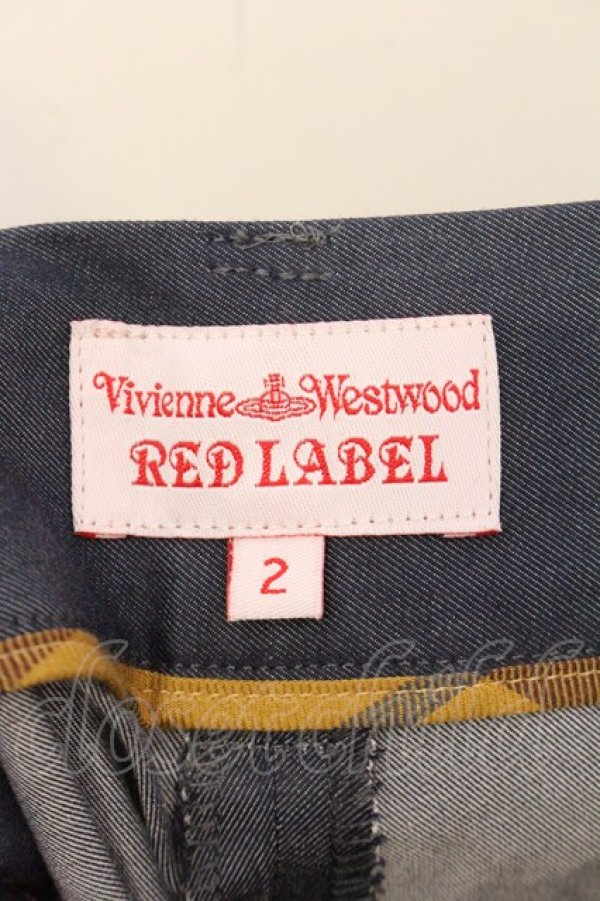 画像5: ヴィヴィアンウエストウッド 中古 / タックサルエルジョッパーズパンツ 2 ブルーグレイ  O-26-04-26-032-pa-YM-OS (5)