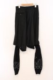 画像4: ヴィヴィアンウエストウッド 中古 / 変形サルエルパンツ 2 ブラック  O-26-04-26-033-pa-YM-OS (4)