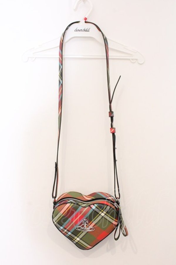 画像3: ヴィヴィアンウエストウッド 中古 / LOUISE HEART CROSSBODY BAG（ルイーズハートクロスボディバッグ）  マルチ  O-26-04-26-035-ba-YM-OS (3)