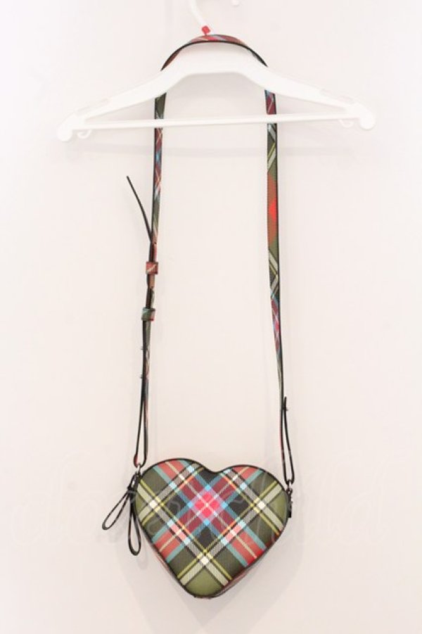 画像5: ヴィヴィアンウエストウッド 中古 / LOUISE HEART CROSSBODY BAG（ルイーズハートクロスボディバッグ）  マルチ  O-26-04-26-035-ba-YM-OS (5)