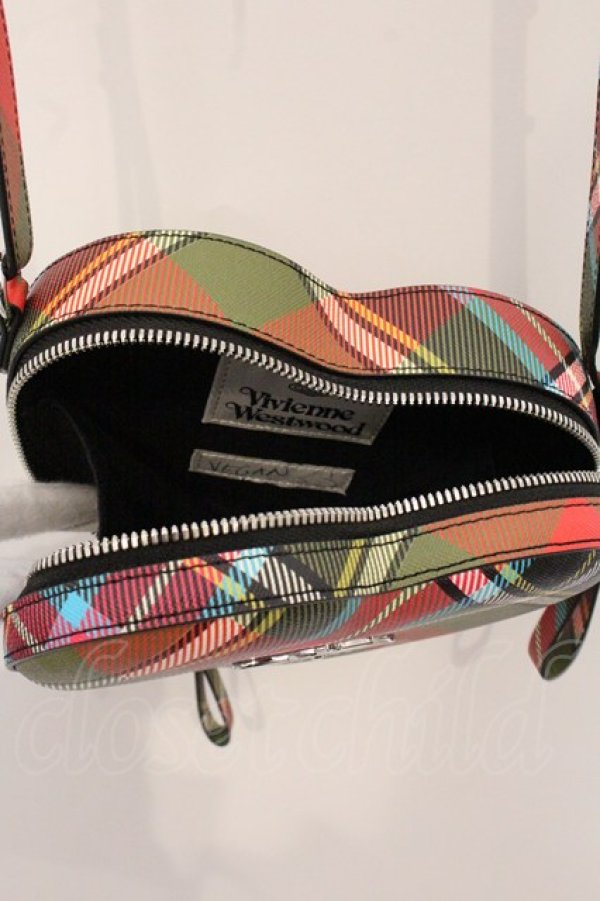 画像6: ヴィヴィアンウエストウッド 中古 / LOUISE HEART CROSSBODY BAG（ルイーズハートクロスボディバッグ）  マルチ  O-26-04-26-035-ba-YM-OS (6)