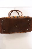 画像4: ヴィヴィアンウエストウッド 中古 / タイガーハンドバッグ  ブラウン  O-26-04-26-038-ba-YM-OS (4)