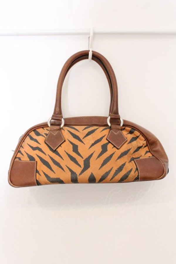 画像6: ヴィヴィアンウエストウッド 中古 / タイガーハンドバッグ  ブラウン  O-26-04-26-038-ba-YM-OS (6)