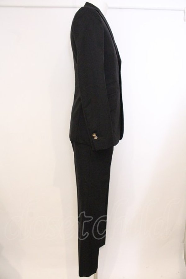 画像3: ヴィヴィアンウエストウッド MAN 中古 / シングルスーツセットアップ 44 ブラック  O-26-04-26-003-su-YM-OS (3)