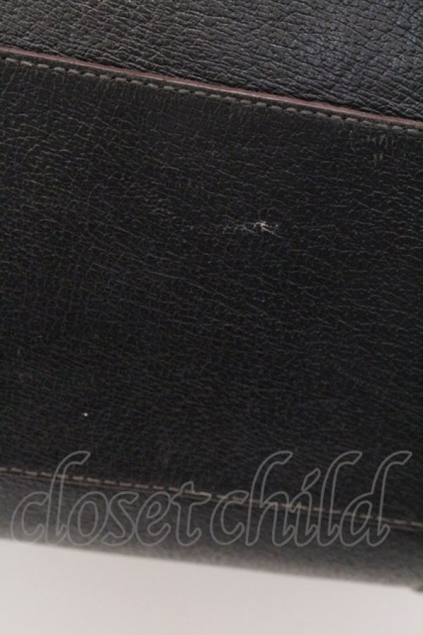 画像4: ヴィヴィアンウエストウッド 中古 / EXECUTIVE（エグゼクティブ） ハンドバッグ  ブラック（ブラウン）  O-26-04-26-040-ba-YM-OS (4)