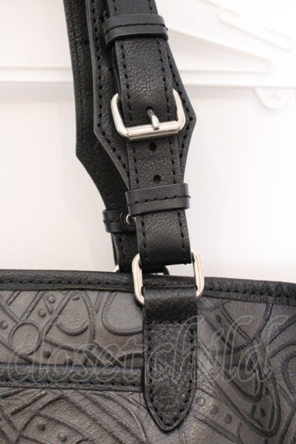 画像3: ヴィヴィアンウエストウッド 中古 / アーサー2wayショルダーバッグ  ブラック  O-26-04-26-043-ba-YM-OS (3)