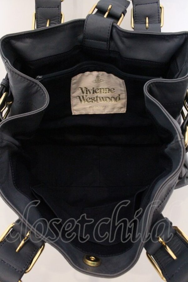 画像7: ヴィヴィアンウエストウッド 中古 / アコードショルダーバッグ  ブルー  O-26-04-26-044-ba-YM-OS (7)