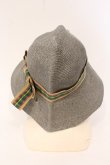 画像5: ヴィヴィアンウエストウッド 中古 / カラーオーブ刺繍リボンストローハット S-M グレーｘマルチ  O-26-04-26-046-ha-YM-OS (5)