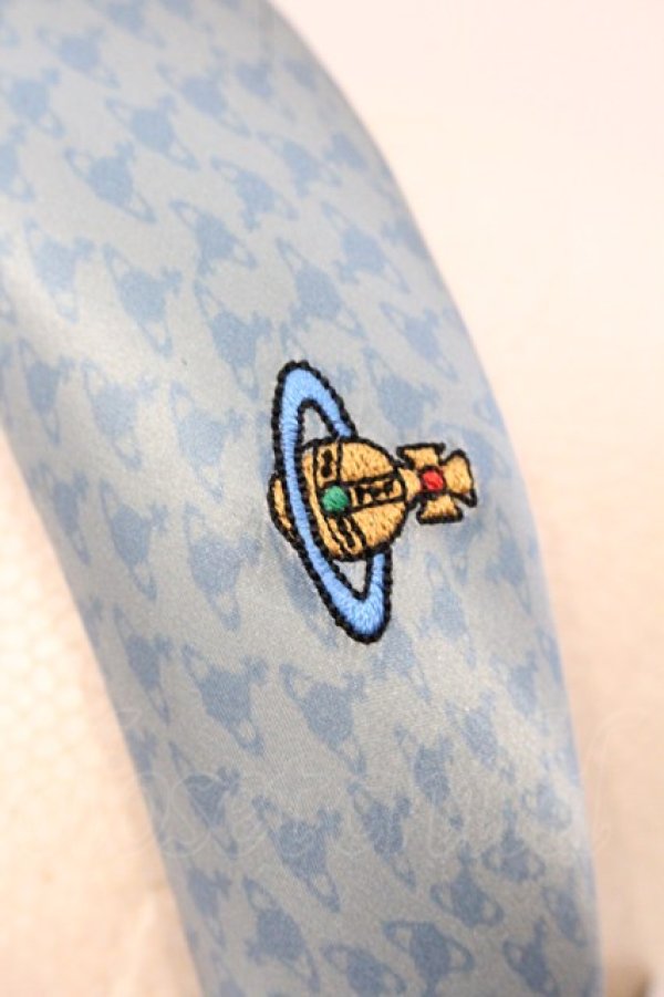 画像4: ヴィヴィアンウエストウッド 中古 / HILMA ORB HAIRBAND（ヒルマオーブカチューシャ）  サックス  O-26-04-26-048-gd-IG-OS (4)