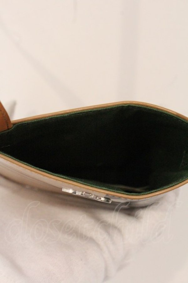 画像6: ヴィヴィアンウエストウッド 中古 / CAUTION TAPE ショルダーポーチ  ベージュ  O-26-04-26-049-ba-IG-OS (6)