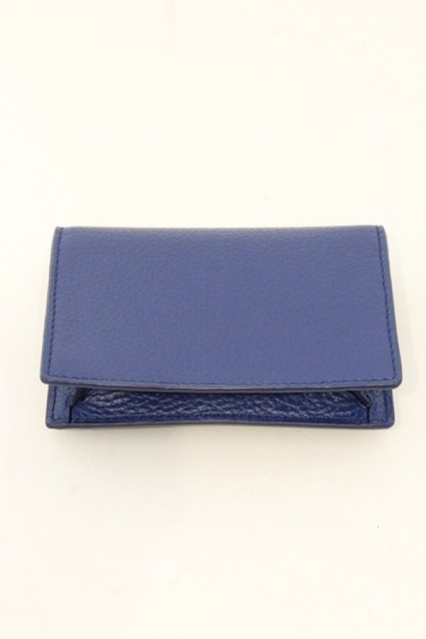 画像3: ヴィヴィアンウエストウッド 中古 / GRAIN LEATHER BUSINESS CARD HOLDER（グレインレザーカードケース）  ブルー  O-26-04-26-051-gd-IG-OS (3)