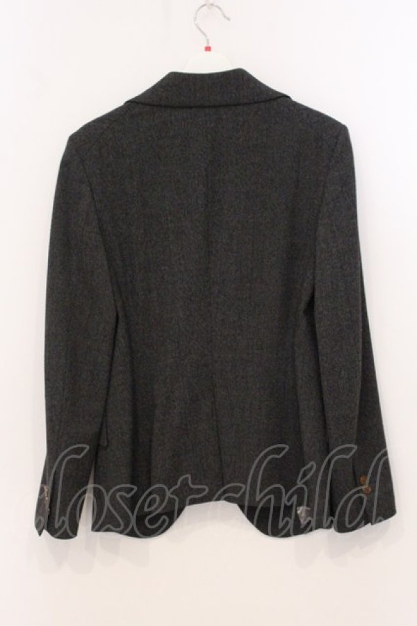 画像4: ヴィヴィアンウエストウッド MAN 中古 / DLジャケット 46 グレー  O-26-04-26-004-jc-YM-OS (4)