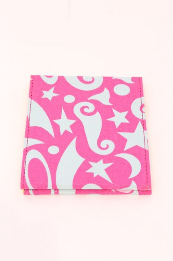 画像3: ヴィヴィアンウエストウッド 中古 / 折リタタミスタンドミラー  サーカス柄ピンク  O-26-04-26-056-gd-IG-OS (3)