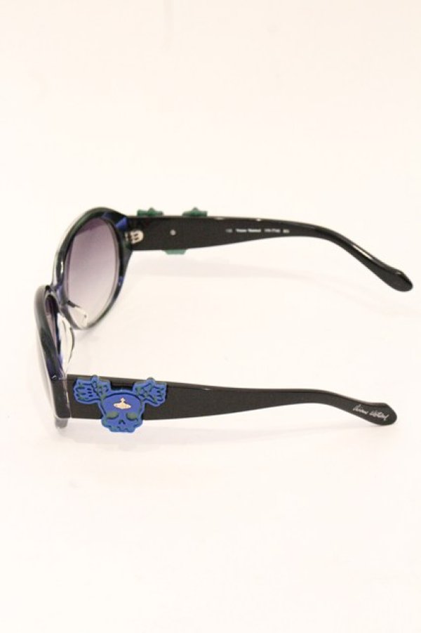 画像3: ヴィヴィアンウエストウッド 中古 / サングラス　VW-7740  ブルー（ベッ甲）  O-26-04-26-060-gd-YM-OS (3)