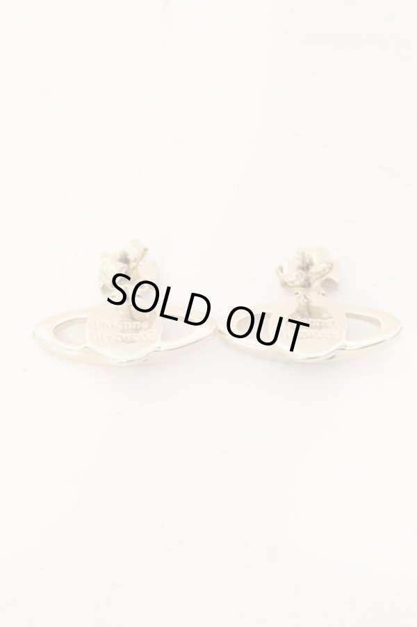 画像4: ヴィヴィアンウエストウッド 中古 / MAYFAIR BAS RELIEF EARRINGS（メイフェアバスレリーフピアス）  ゴールド×ブラック×パープル  O-26-04-26-061-er-IG-ZH (4)