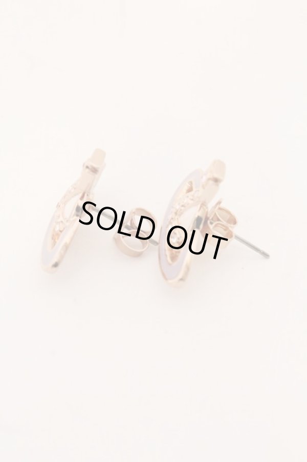 画像3: ヴィヴィアンウエストウッド 中古 / SMALL NEO BAS RELIEF EARRINGS(スモールネオバスレリーフピアス)  ゴールド×ホワイト系  O-26-04-26-062-er-IG-OS (3)