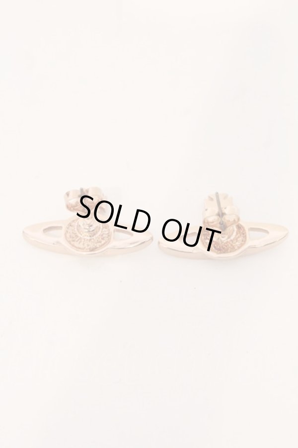 画像4: ヴィヴィアンウエストウッド 中古 / SMALL NEO BAS RELIEF EARRINGS(スモールネオバスレリーフピアス)  ゴールド×ホワイト系  O-26-04-26-062-er-IG-OS (4)