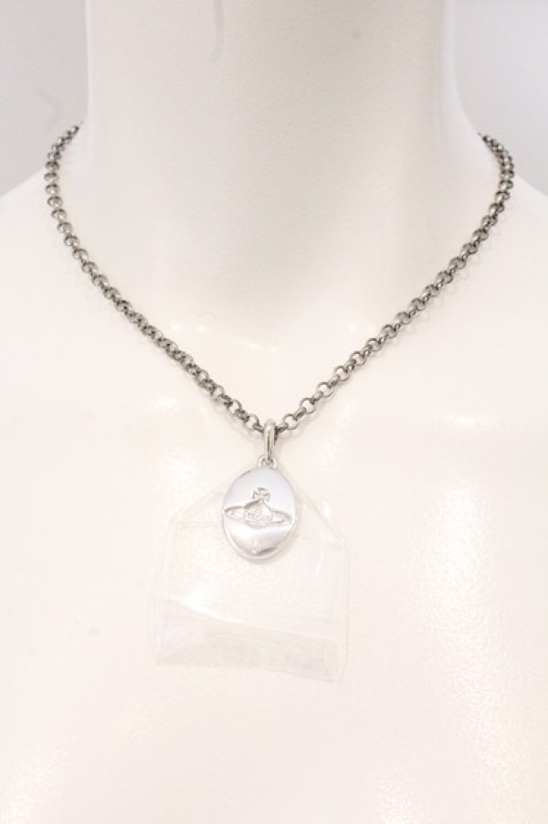 画像2: ヴィヴィアンウエストウッド 中古 / シールペンダント  シルバー  O-26-04-26-065-nl-YM-OS (2)