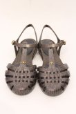 画像2: ヴィヴィアンウエストウッド×Melissa 中古 / ARANHA HITSフラットサンダル 23　1/2cm マルチカラーグリッター  O-26-04-26-068-sh-IG-OS (2)
