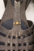 画像3: ヴィヴィアンウエストウッド×Melissa 中古 / ARANHA HITSフラットサンダル 23　1/2cm マルチカラーグリッター  O-26-04-26-068-sh-IG-OS (3)