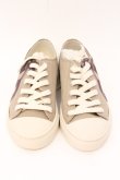 画像2: ヴィヴィアンウエストウッド 中古 / PLIMSOLL LOW TOP 2.0 スニーカー（プリムソールロウトップ） 38 ベージュ×パープルオーブ  O-26-04-26-070-sh-IG-OS (2)