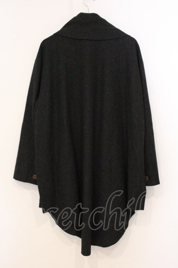 画像4: ヴィヴィアンウエストウッド 中古 / ハリスカラーウールシャツ XS グレー  O-26-04-26-006-jc-YM-OS (4)