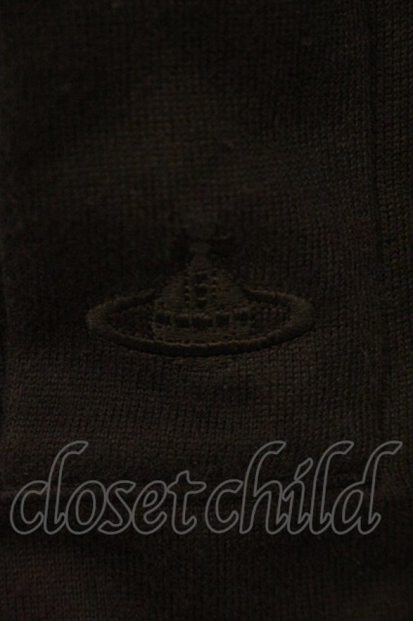 画像3: ヴィヴィアンウエストウッド 中古 / ストライプ切リ替エジップアップトップス 3 ブラック  O-26-04-26-007-to-IG-OS (3)