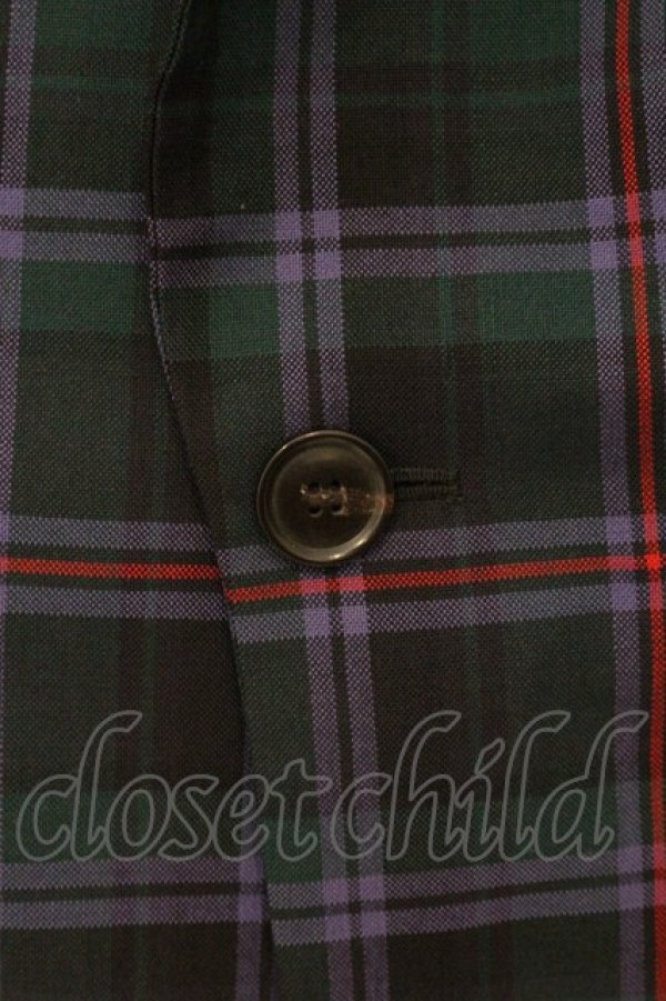 画像2: ヴィヴィアンウエストウッド 中古 / SI LOU LOU ジャケット （シ ルル） 40 グリーンｘピンク  O-26-04-26-009-jc-YM-OS (2)