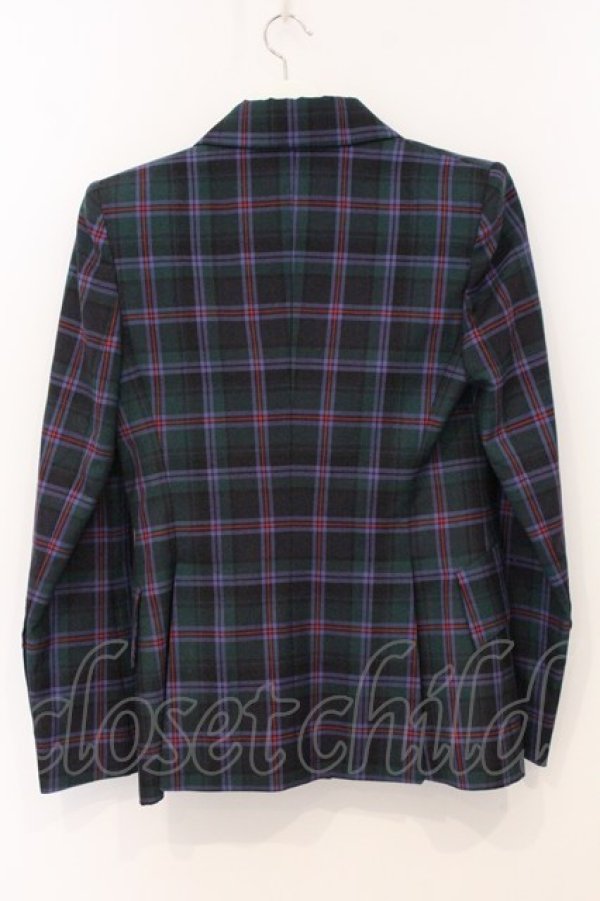 画像4: ヴィヴィアンウエストウッド 中古 / SI LOU LOU ジャケット （シ ルル） 40 グリーンｘピンク  O-26-04-26-009-jc-YM-OS (4)