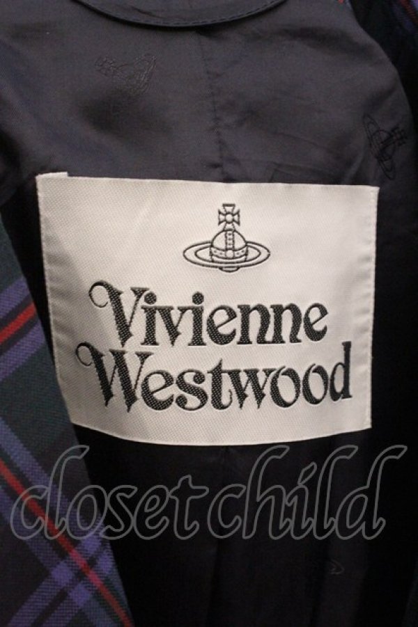 画像5: ヴィヴィアンウエストウッド 中古 / SI LOU LOU ジャケット （シ ルル） 40 グリーンｘピンク  O-26-04-26-009-jc-YM-OS (5)