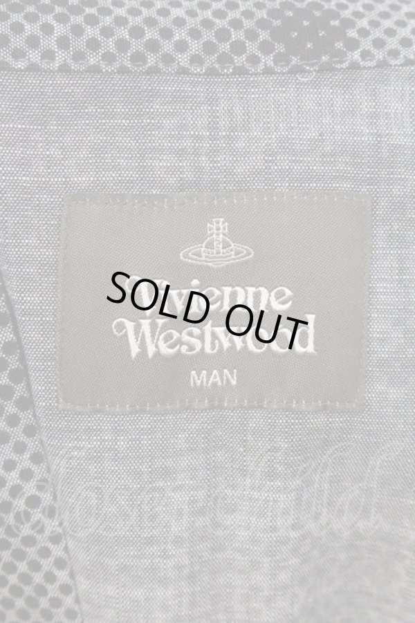 画像7: ヴィヴィアンウエストウッド MAN 中古 / 甚兵衛 F グレー  O-26-04-26-001-su-YM-OS (7)