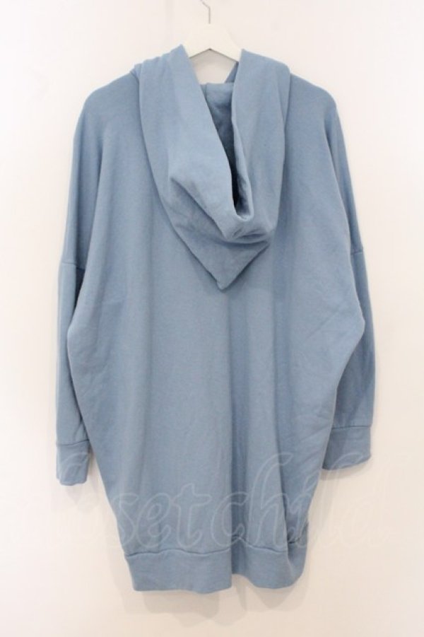 画像4: ヴィヴィアンウエストウッド 中古 / コットンラムビッグパーカー 00 ブルー  O-26-04-26-010-to-YM-OS (4)