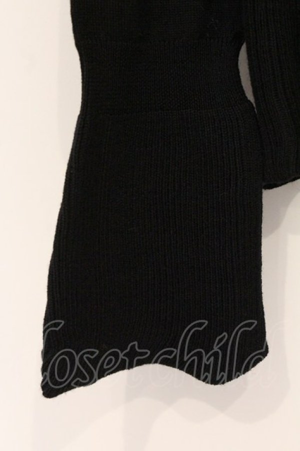 画像3: ヴィヴィアンウエストウッド 中古 / カラーオーブ刺繍タートルニット M ブラック  O-26-04-26-011-to-YM-OS (3)