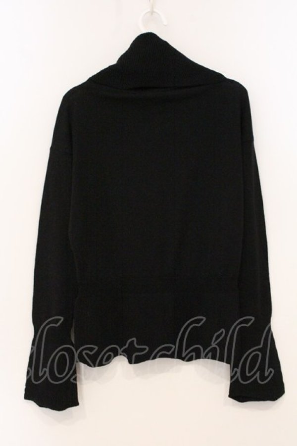 画像4: ヴィヴィアンウエストウッド 中古 / カラーオーブ刺繍タートルニット M ブラック  O-26-04-26-011-to-YM-OS (4)