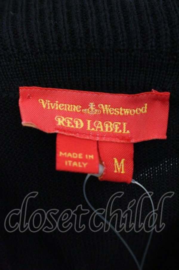 画像5: ヴィヴィアンウエストウッド 中古 / カラーオーブ刺繍タートルニット M ブラック  O-26-04-26-011-to-YM-OS (5)