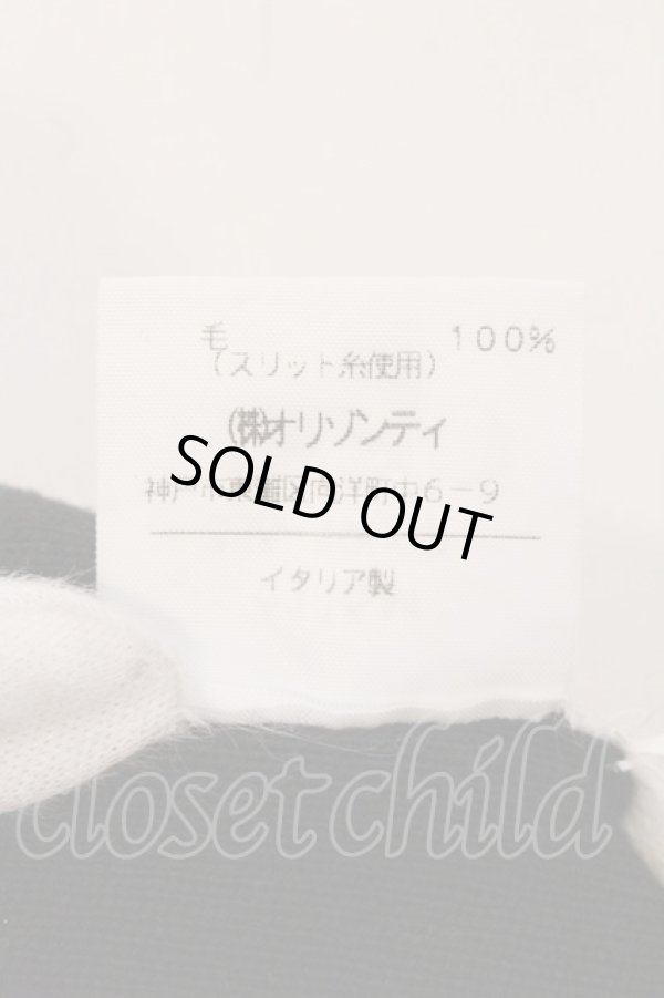 画像8: ヴィヴィアンウエストウッド 中古 / カラーオーブ刺繍カーディガン S ブラック  O-26-04-26-012-to-YM-OS (8)