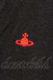 画像2: ヴィヴィアンウエストウッド 中古 / 単色オーブ刺繍Vネックカーディガン 2 グレー  O-26-04-26-013-to-YM-OS (2)