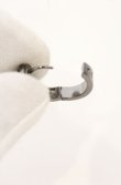 画像7: ヴィヴィアンウエストウッド MAN 中古 / BOBBYシングルフープピアス  ガンメタル  O-26-05-03-013-er-YM-OS (7)