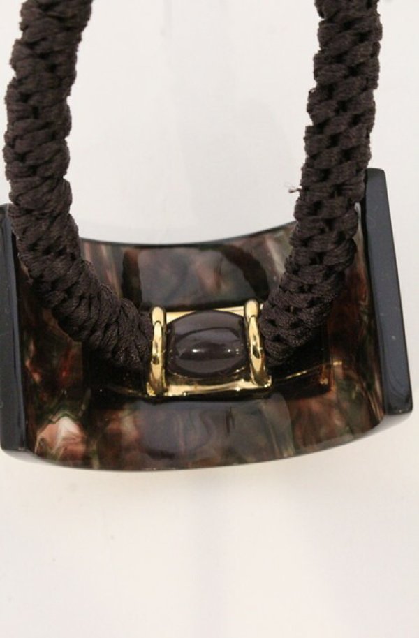 画像3: ヴィヴィアンウエストウッド 中古 / ELIZAVETA ELASTIC BAND（エラスティックバンド ）  ブラウン系  O-26-05-03-017-ac-IG-OS (3)