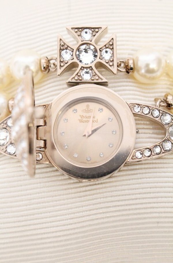 画像4: ヴィヴィアンウエストウッド 中古 / ORB SPECIALウォッチ  ゴールド  O-26-05-03-004-ac-IG-OS (4)