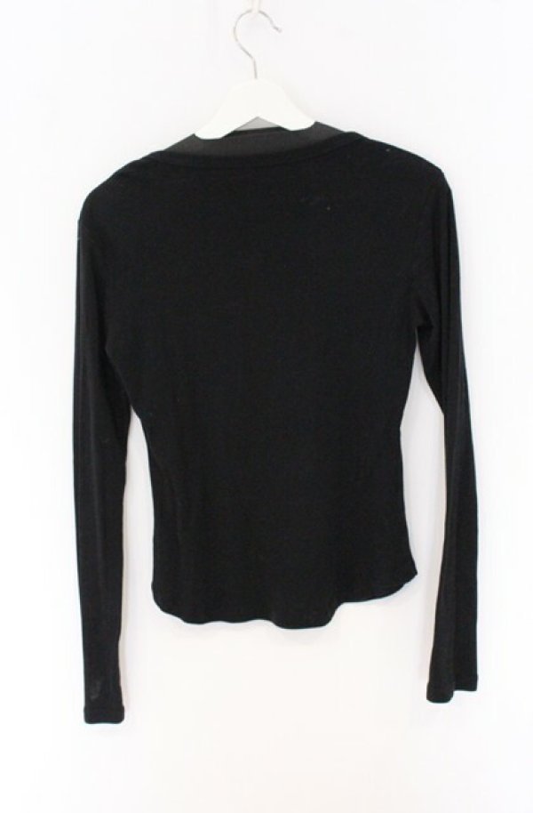 画像3: ヴィヴィアンウエストウッド 中古 / オーブ刺繍カットソー 3 ブラック  O-26-05-03-001-to-IG-OS (3)