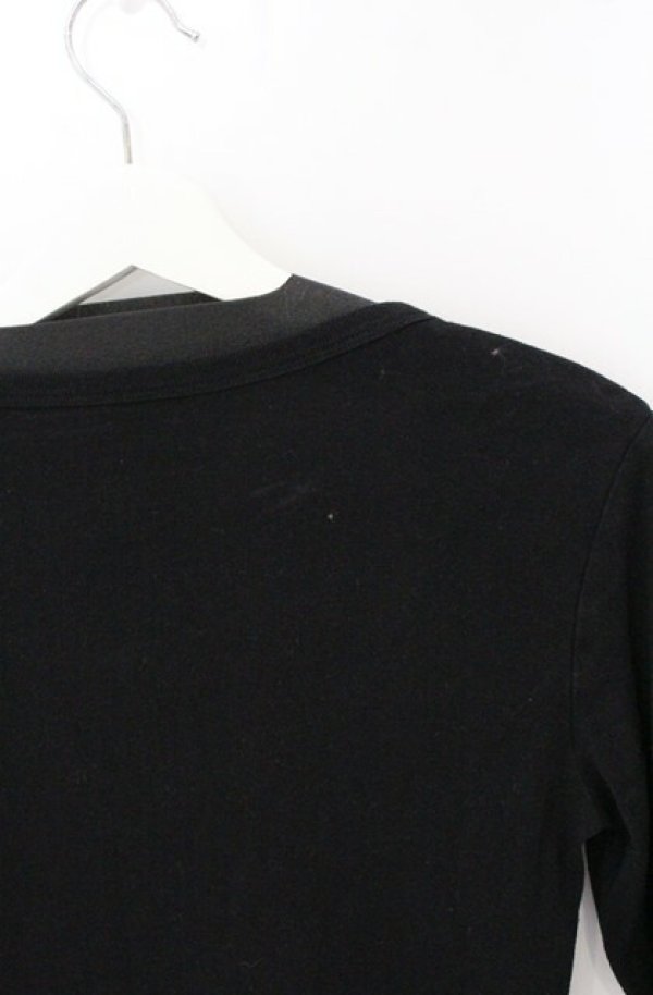 画像4: ヴィヴィアンウエストウッド 中古 / オーブ刺繍カットソー 3 ブラック  O-26-05-03-001-to-IG-OS (4)