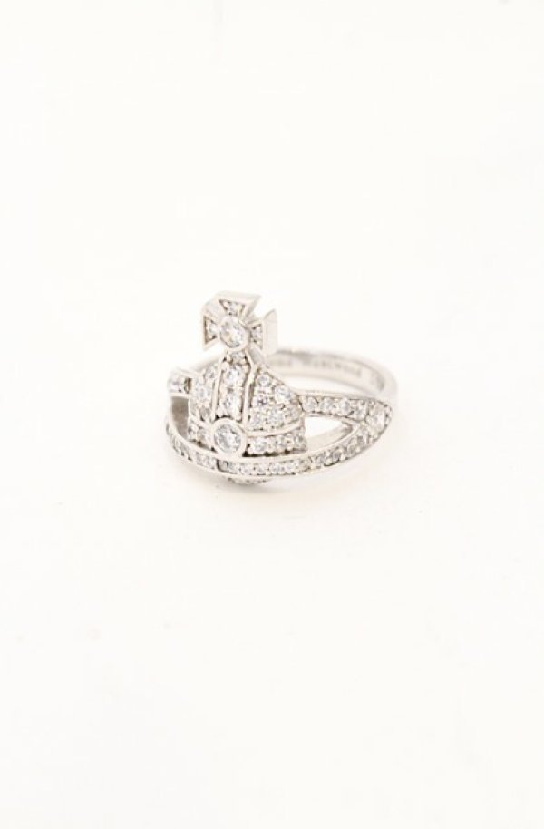 画像8: ヴィヴィアンウエストウッド 中古 / MINI ORB RING（ミニオーブリング） S（約12号） シルバー 925  O-26-05-03-007-rg-IG-OS (8)