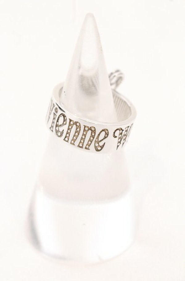 画像3: ヴィヴィアンウエストウッド 中古 / VERNONリング S（約9号相当） シルバー 925  O-26-05-03-008-rg-IG-OS (3)