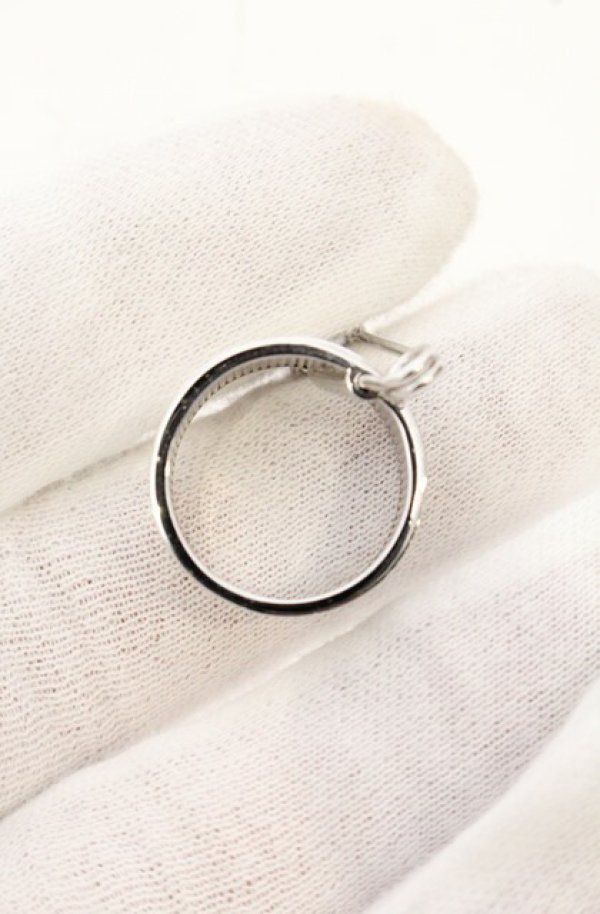 画像5: ヴィヴィアンウエストウッド 中古 / VERNONリング S（約9号相当） シルバー 925  O-26-05-03-008-rg-IG-OS (5)