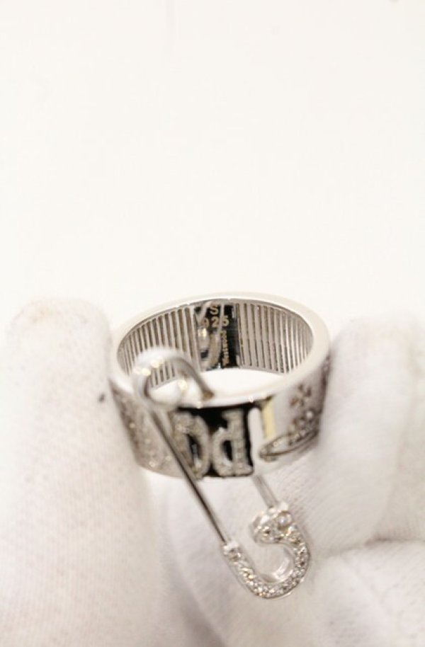 画像7: ヴィヴィアンウエストウッド 中古 / VERNONリング S（約9号相当） シルバー 925  O-26-05-03-008-rg-IG-OS (7)