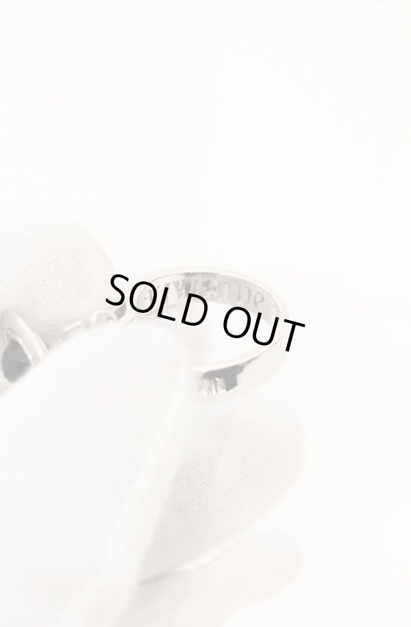 画像7: ヴィヴィアンウエストウッド 中古 / CHARM RING（チャームリング） S（約11号） シルバー×ブラックスフィア  O-26-05-03-009-rg-IG-ZH (7)