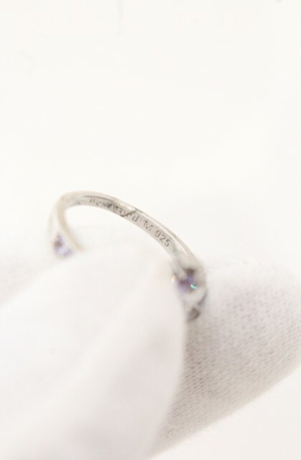 画像8: ヴィヴィアンウエストウッド 中古 / ISMENE RING（イスメネリング） M（約13号） シルバー×パープル  O-26-05-03-010-rg-IG-OS (8)