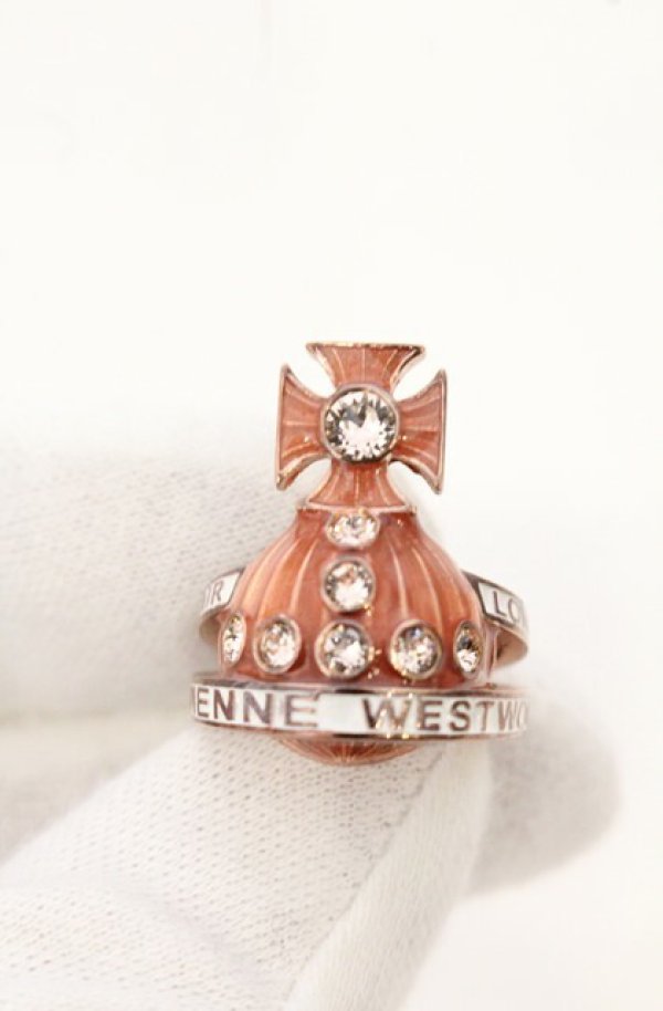 画像5: ヴィヴィアンウエストウッド 中古 / Regina Ring（レジーナリング） S（約11号） ピンクゴールド  O-26-05-03-012-rg-IG-OS (5)